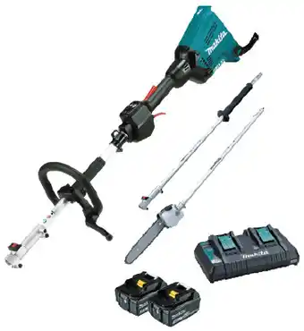 Toolmart Makita 36v (18vx2) multi function powerhead & polesaw kit offer