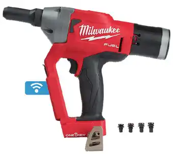 Toolmart Milwaukee m18 fuel 1/4” rivet tool with one-key skin offer