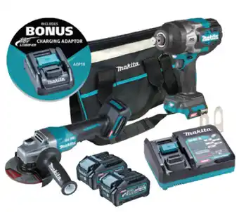 Toolmart Makita 40v max brushless 2 pce combo kit offer