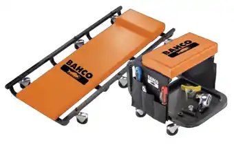 Toolmart Bahco 2 pce creeper & stool set offer