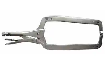 Toolmart Eclipse locking pliers - 450mm c clamp regular tips offer