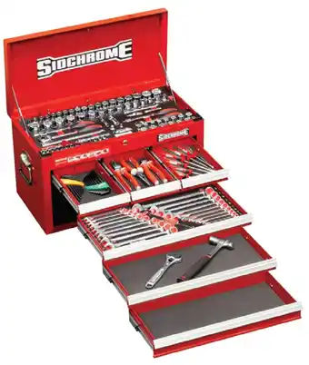 Sidchrome 139 pce tool kit metric/ af