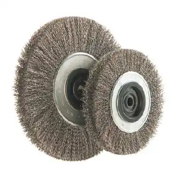 Union high carbon steel crimped wheel 200x20mm 25mb 0.3 wire