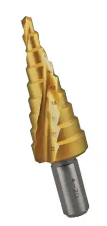 Holemaker spiral flute drill 13 step, 7-40.5mm