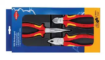 Toolmart Knipex 3 pce 1000v electro set offer