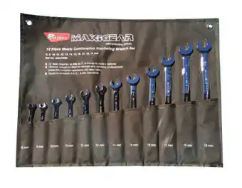 Toolmart Maxigear 12 pce combination ratcheting wrench set offer