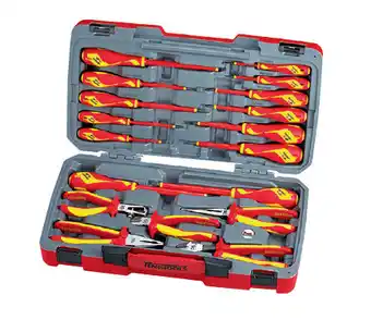 Toolmart Tengtools 18 pce vde plier & screwdriver set offer