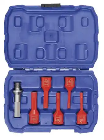 Toolmart Bordo 5 pce brilliant diamond hole saw set offer