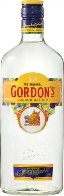 Cellarbrations Gordon&#039;s Dry Gin 700mL offer