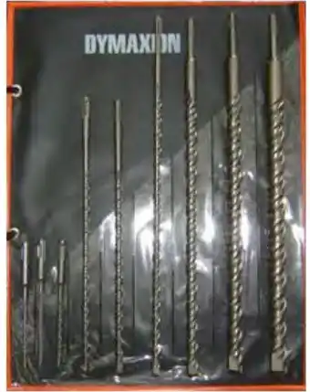 Toolmart Dymaxion 8 pce sds plus plumber's drill bit set offer