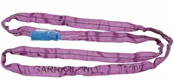 Toolmart Garrick round slings - 2mt - 1t/1000kg offer