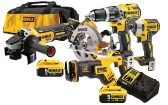 Toolmart Dewalt 18v 5 pce brushless combo kit offer