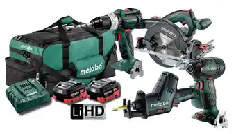 Toolmart Metabo 18v 4 pce combo tool kit offer