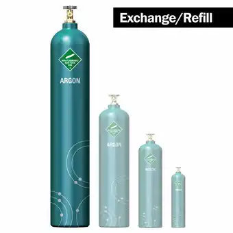 Wa gases g size argon swap