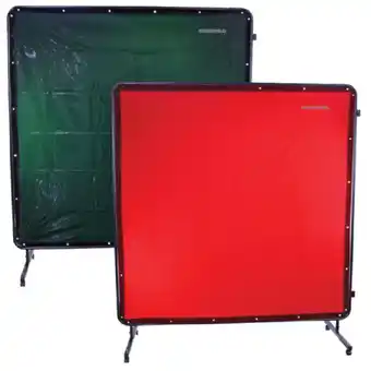 Toolmart Bossweld mobile welding curtain frame 1.74mt offer