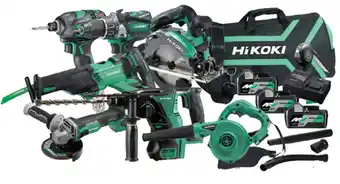 Toolmart Hikoki 18v 8 pce brushless combination pack offer