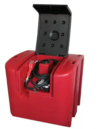 Alemlube 450l lockable diesel refuelling storage & dispensing kit