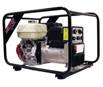 Dunlite 7 kva 200 amp honda powered welder generator