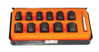 Toolmart Sp tools 12 pce 3/8in dr impact twist socket set metrics offer