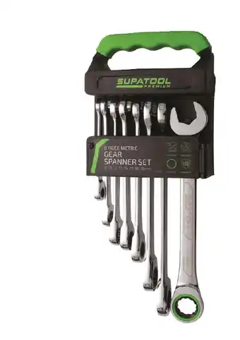 Toolmart Supatool 8 pce gear spanner set metric offer