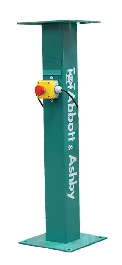 Abbott & ashby heavy duty pedestal kit with e stop