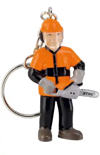 STIHL Chainsaw man keyring offer