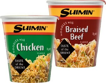 IGA Suimin Cup Noodles 50-70g Selected Varieties offer