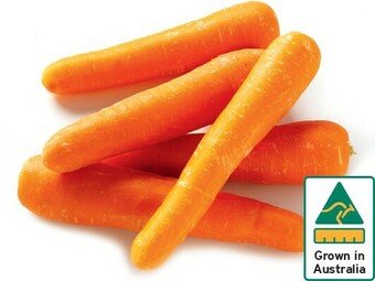 IGA Australian Carrots 1kg Pack offer