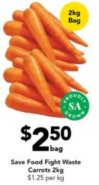 Drakes Save Food Fight Waste Carrots offer