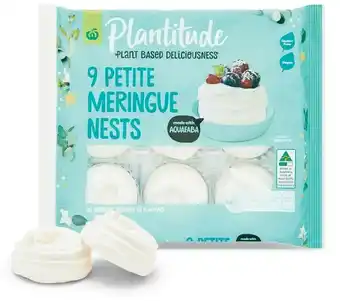 Plantitude Vegan Petite Meringue Nests Pk 9