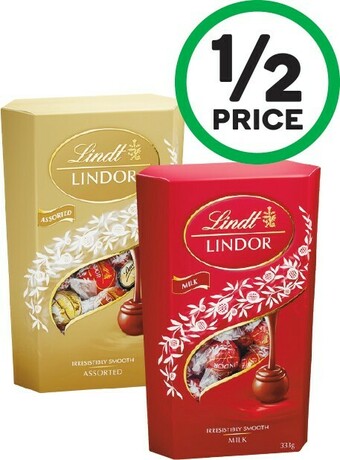 Woolworths Lindt Cornet 327-333g offer