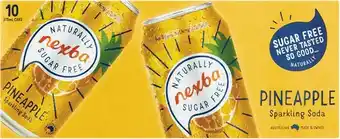 Woolworths Nexba Sparkling Soda Sugar-free Varieties 10 x 375ml offer
