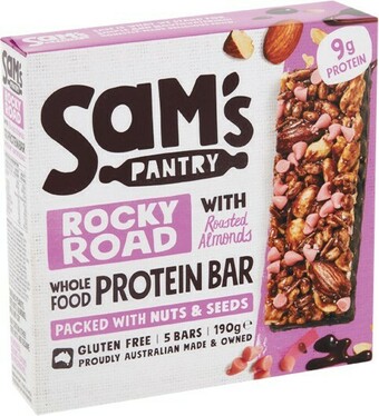 Sam’s Pantry Bars 170-190g Pk 5