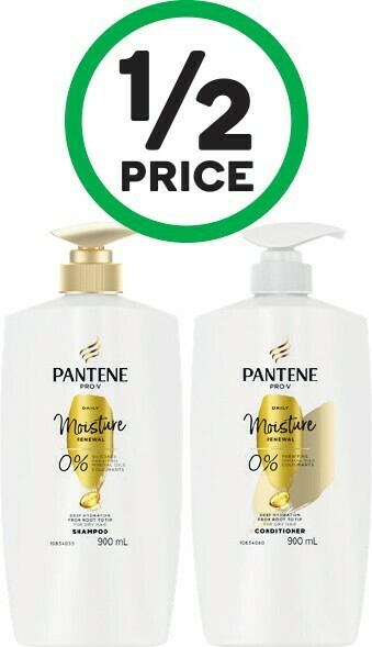 Woolworths Pantene Pro-V Shampoo or Conditioner 900ml offer