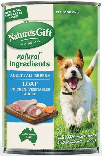 Woolworths Nature’s Gift Wet Dog Food 700g offer