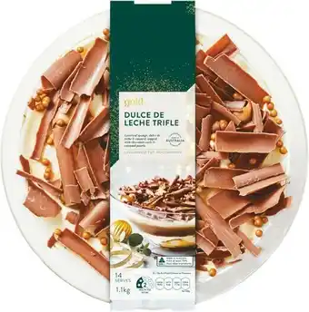 Woolworths Gold Dulce De Leche Trifle 1.1 kg offer