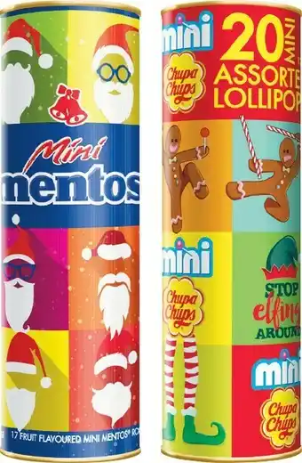 Woolworths Mini Chupa Chups Tube 120g or Mini Mentos Tube 170g offer