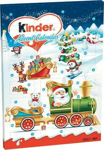 Woolworths Kinder Advent Calendar 135g offer