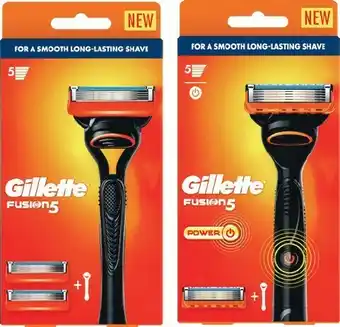 Woolworths Gillette Fusion Manual Razor or Gillette Fusion Power Razor Pk 1 offer