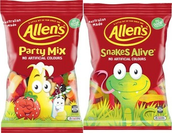 Coles Allen’s Medium Bag 150g-200g offer