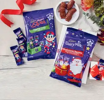 Coles Cadbury Christmas Sharepack 144g-175g offer