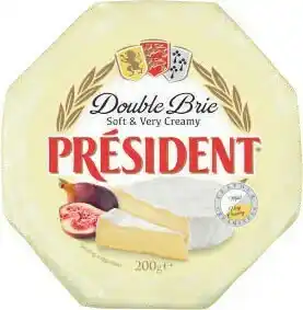 Coles Président Camembert or Double Brie 200g offer