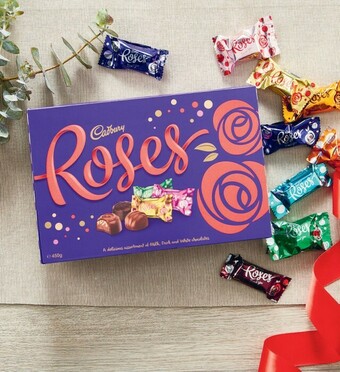Coles Cadbury Roses 450g offer