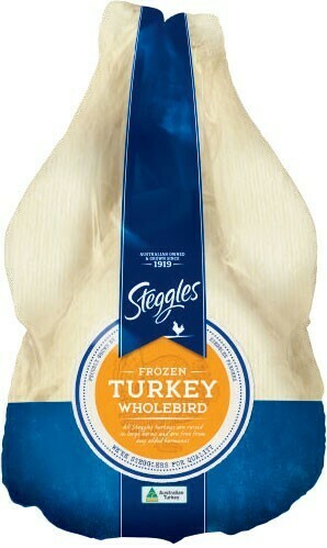 Coles Steggles Frozen Whole Turkey 3.4kg offer