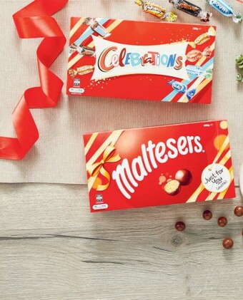 Coles Mars Maltesers 400g or Celebrations 320g offer