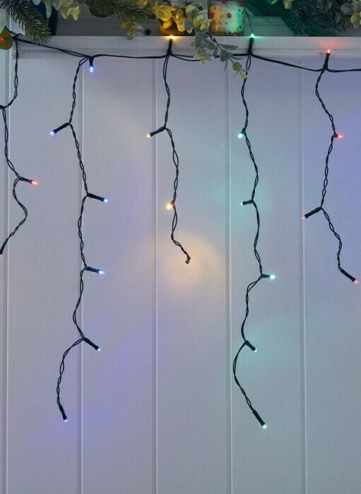 Coles Led Solar Icicle Lights 200 Pack offer at Coles