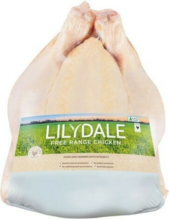 Coles Lilydale Free Range Whole Chicken offer