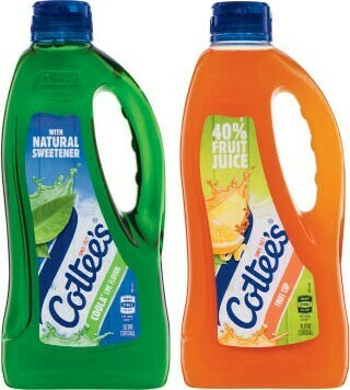 Coles Cottee’s Cordial 1 Litre offer
