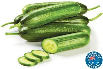 Coles Australian Lebanese Cucumbers offer