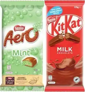 Coles Mars Maltesers Block Chocolate 146g or Nestlé Block Chocolate 118g-200g offer
